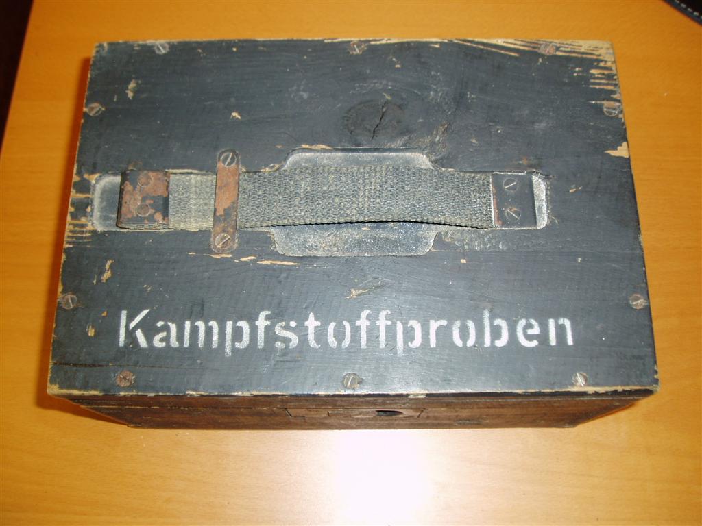 Kampfstoffproben