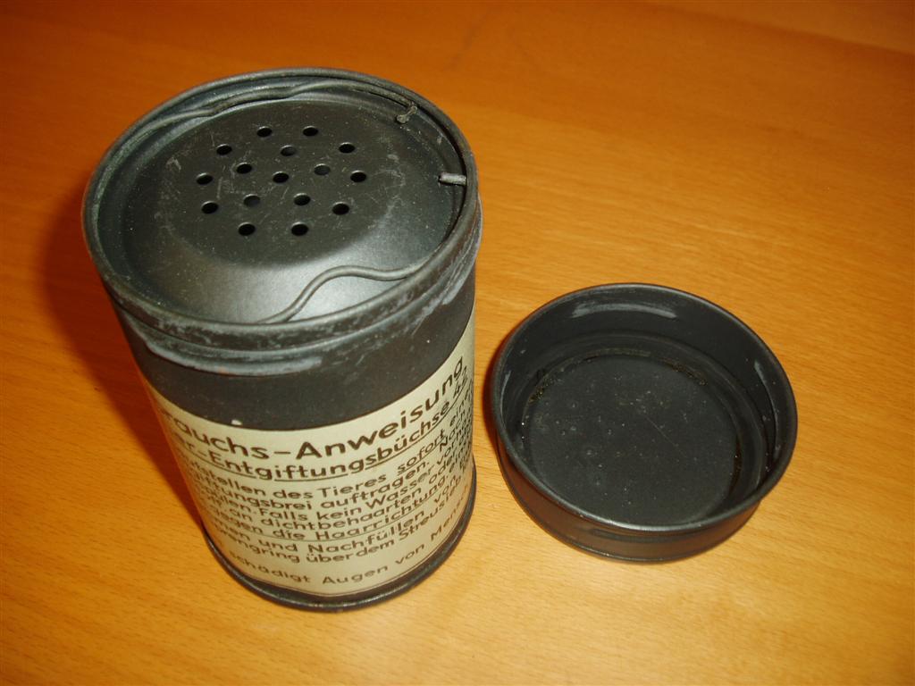 Anti Gas Powder Tin