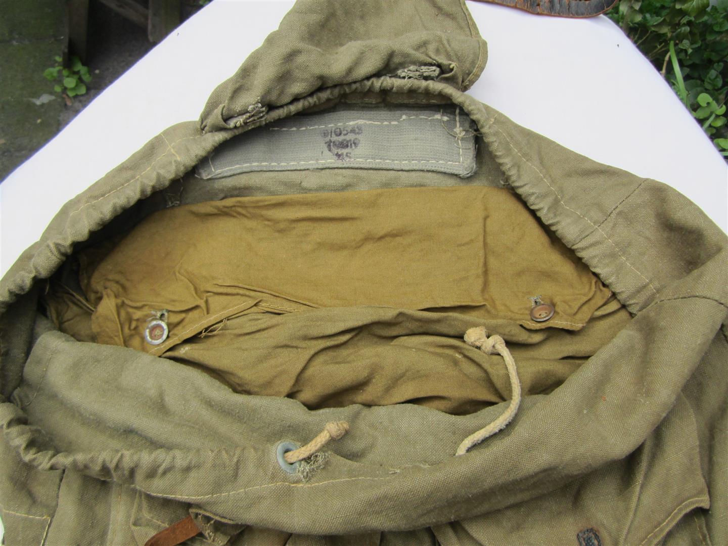 Captain Jacks Militaria - WW2 German WH Rucksack - 1945