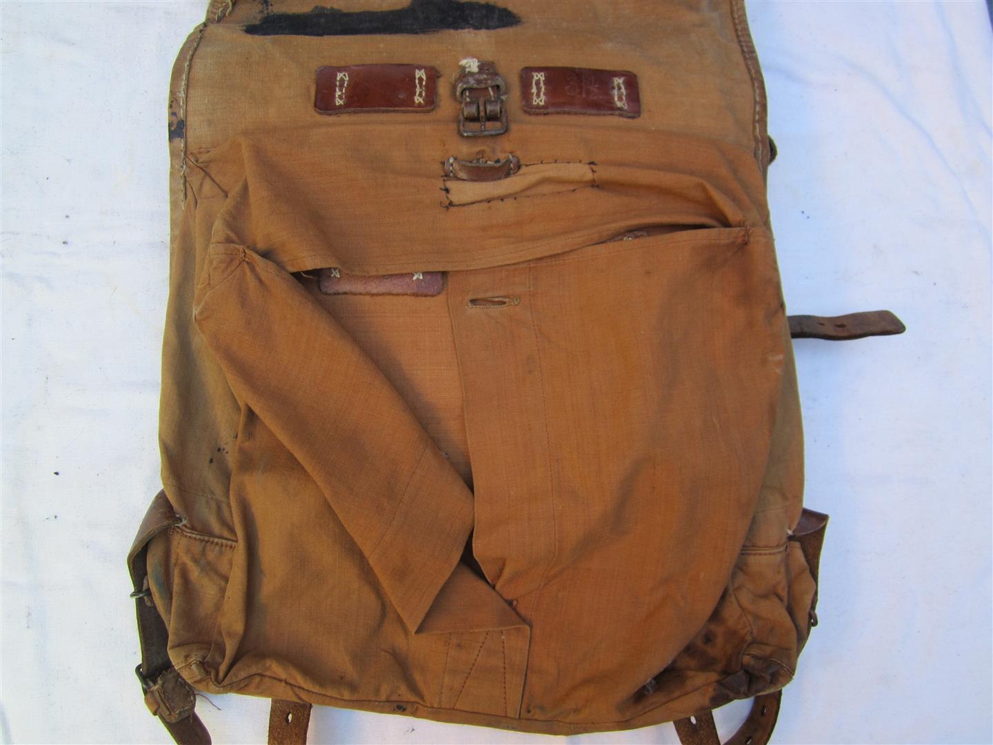 Captain Jacks Militaria - WW1 German Army Fur Back Pack - 1915