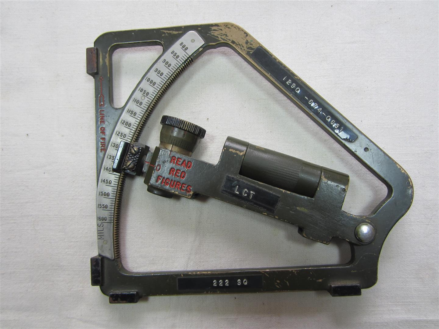 Captain Jacks Militaria - WW2 U.S. Clinometer & Case